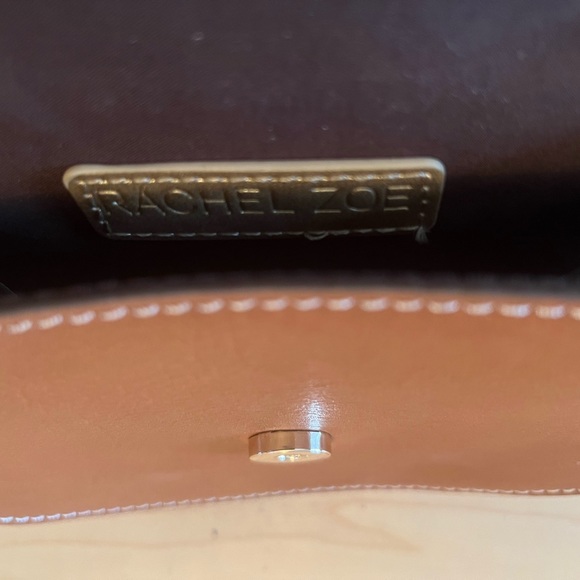 Rachel Zoe Caramel Leather Cross Body or Waist Bag NWOT - Picture 4 of 4